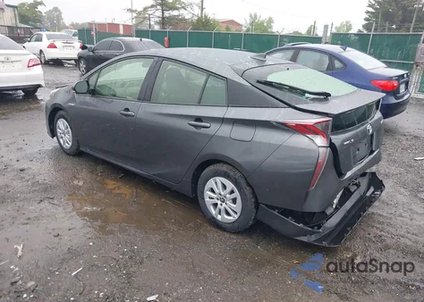 2016 Toyota Prius Two из США, поврежденный, VIN JTDKBRFU7G3000989